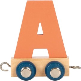 small foot Polar A 12571 Wooden Letter Train, Wooden Train Can Be Combined Individually for Decorating and Gifting