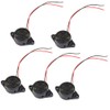 KKHMF 5pcs Electronic Alarm Buzzer Wire DC3-24V High Decibel Alarm