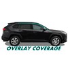 SlickMod Chrome Delete Blackout Vinyl Overlay for 2019-2021 Toyota RAV4