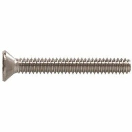 Hillman 1/4-20 x 3-Inch Stainless Steel Flat Head Phillips Machine Screw 2-Pack
