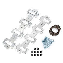 PQY Rectangle Intake Manifold Adapter Plates For LS1 Cathedral Port Cylinder Head to LS3 LSA ZL1 CTS-V