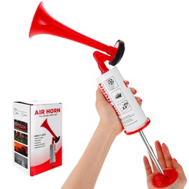 Air Horns for Safety Hand Held Air Horns Loud Reusable Small Pump Horn for Camping Fog Warning Portable Noise Makers for Sporting Events Festival Celebrations Graduation Birthday Party Favor