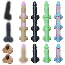 Prank Pencil Valve Stem Caps Funny Bad Parking Universal Car Luminous Tire Stem Kit Tire Exterior Accessories for Cars, SUV, Bike, Trucks, Motorcycles (Skin Tone, 12)