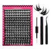 LAKA False Eyelashes 24D-A06Kit Pink