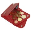 Small Leather Mini Men's Wallet Purse 10 cm Various Colours,