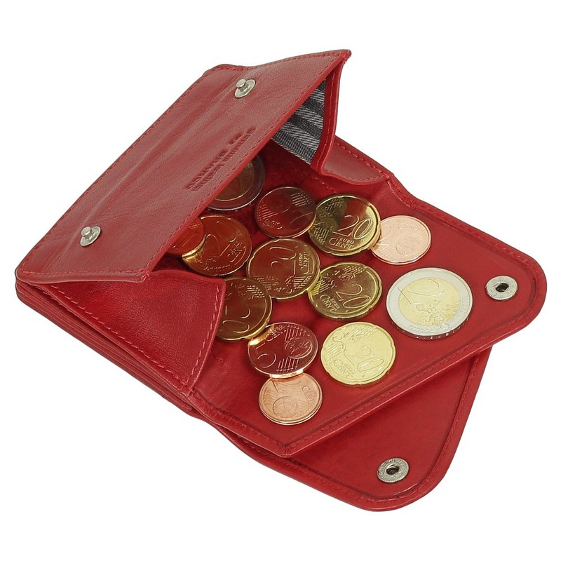 Small Leather Mini Men's Wallet Purse 10 cm Various Colours,