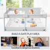 Baby Playpen, 47x47 in Small Play Pen,Toddler Playpen for Apartment,Play