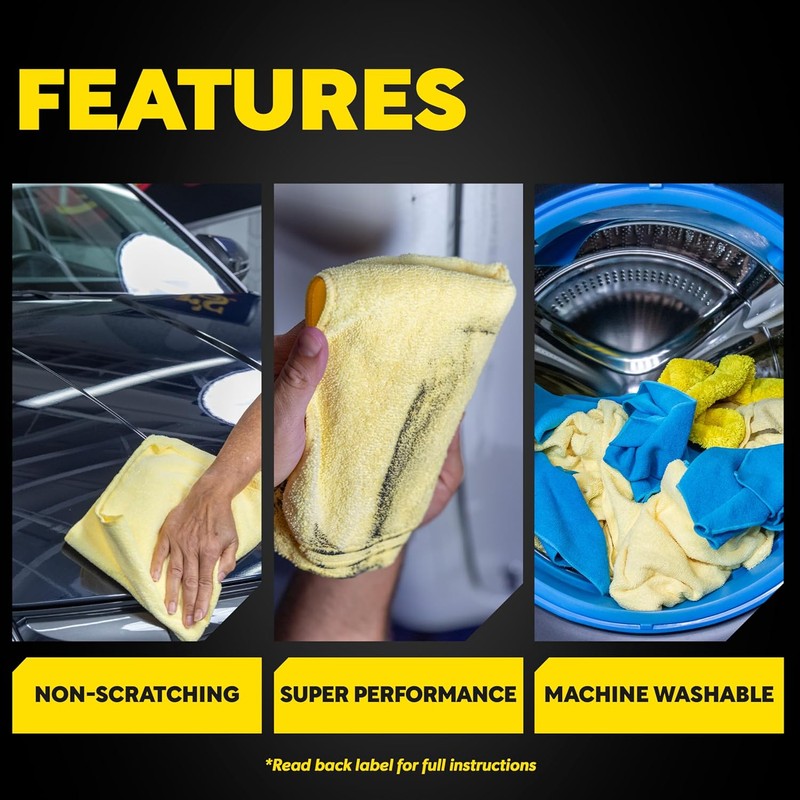 Meguiar's Microfibra Supreme Shine 3pack X2020