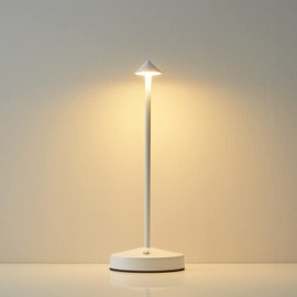 eypid Cordless Table Lamps,Rechargeable Led Touch Bar Lamp, Portable Battery Desk Lamp,2 Level Brightness Dimmable Night Light,Minimalist Design, for Living Room/Restaurant/Couple Dinner/(White)