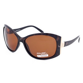 Aolise Polarized Sunglasses for Women Ladies Driving Light Amber Lenses Turtle Shell Frame Anti Glare Lenses Filter Category 3