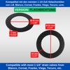 Flat Seal for Drain Valve, Pack of 2, Diameter 62
