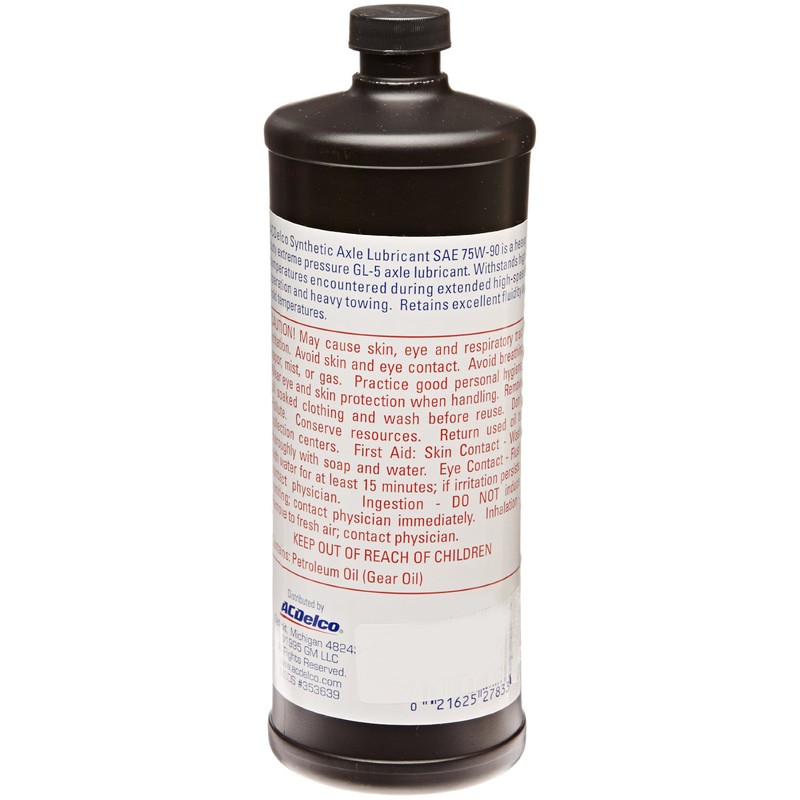 Genuine GM Fluid (88900401) 75W-90 Synthetic Axle Lubricant - 1