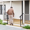 MODCART Hand Rails for Outdoor Steps, 2 Step Handrail 2