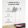 GHome Smart Intelligente WLAN-Steckdose mit USB, 16 A, Alexa Steckdose