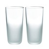 Stelton Frost Glas no. 2, 2 stck. Wassergläser, Edelstahl, transparent,