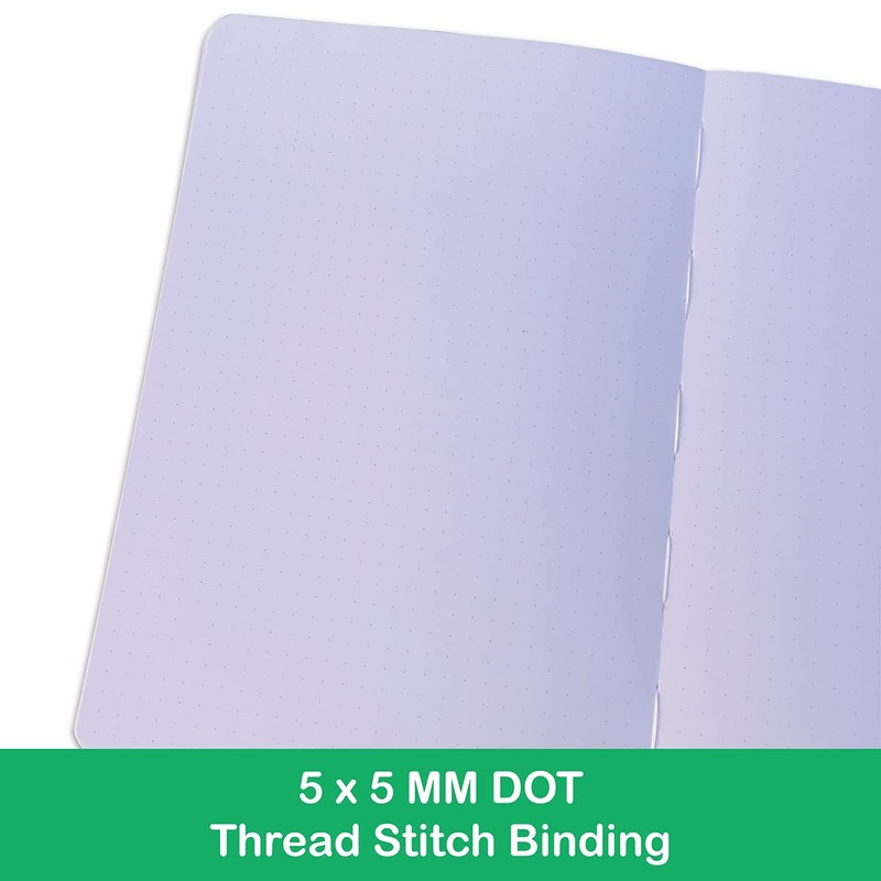 BUKE Dotted Notebook Journal 180GSM Bamboo Thick White Paper 160