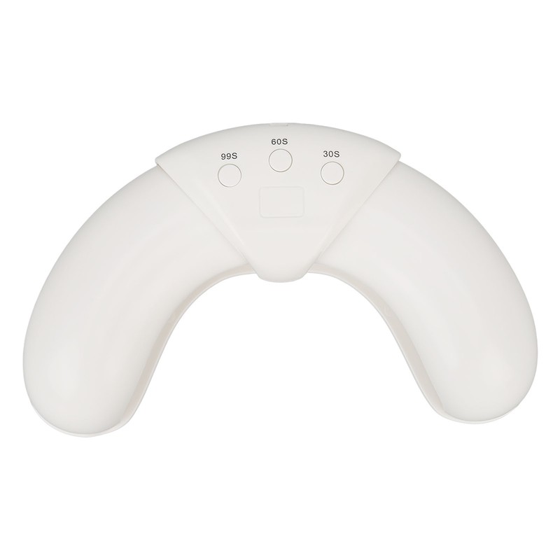 UV Gel Nail Lamp Foldable U Shape Adjustable 3 Gear