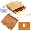 Peohud Bamboo Coffee Pod Drawer, Espresso Coffee Capsule Holder with