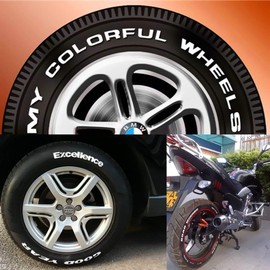 BEMLP Waterproof metallic paint marker pens with fluorescence colors tire black paint ceramic markers for glass fabric highlighters Tire pen