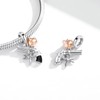 Les Folies Pendant 925 Sterling Silver Zirconia 925 Sterling Silver