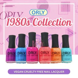 Orly Nail Lacquer SUMMER 2025 - 1980's LIMITED EDITION FULL COLLECTION 6 COLORS