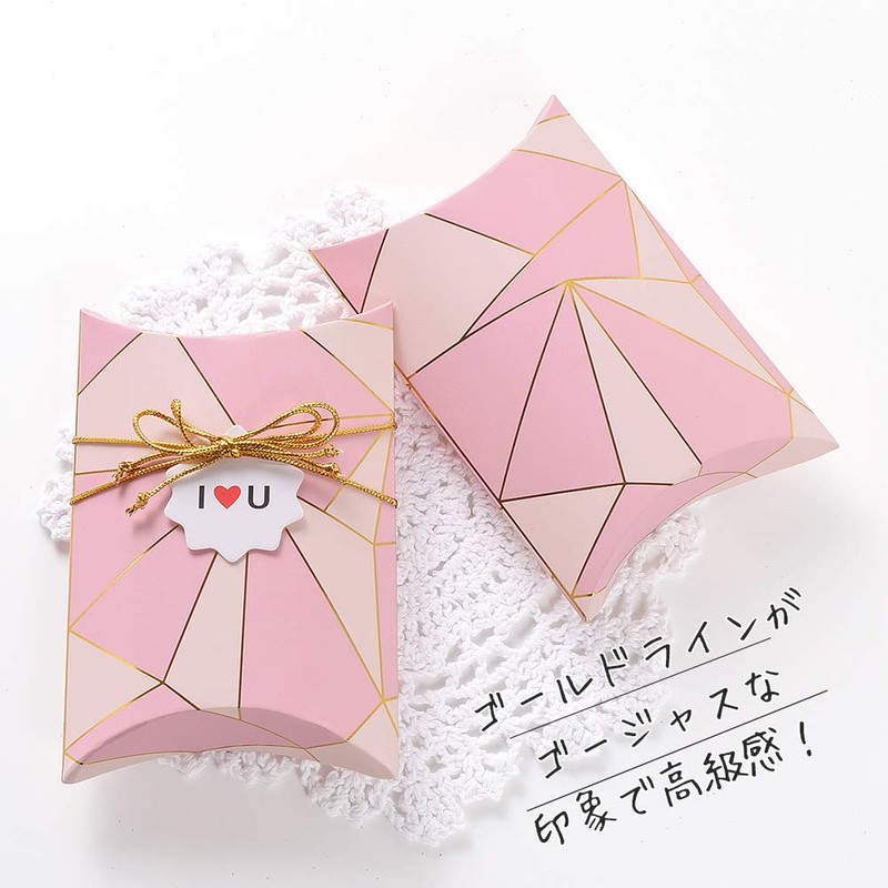 (moin moin) 8 Pink + 8 Blue + Ribbon +