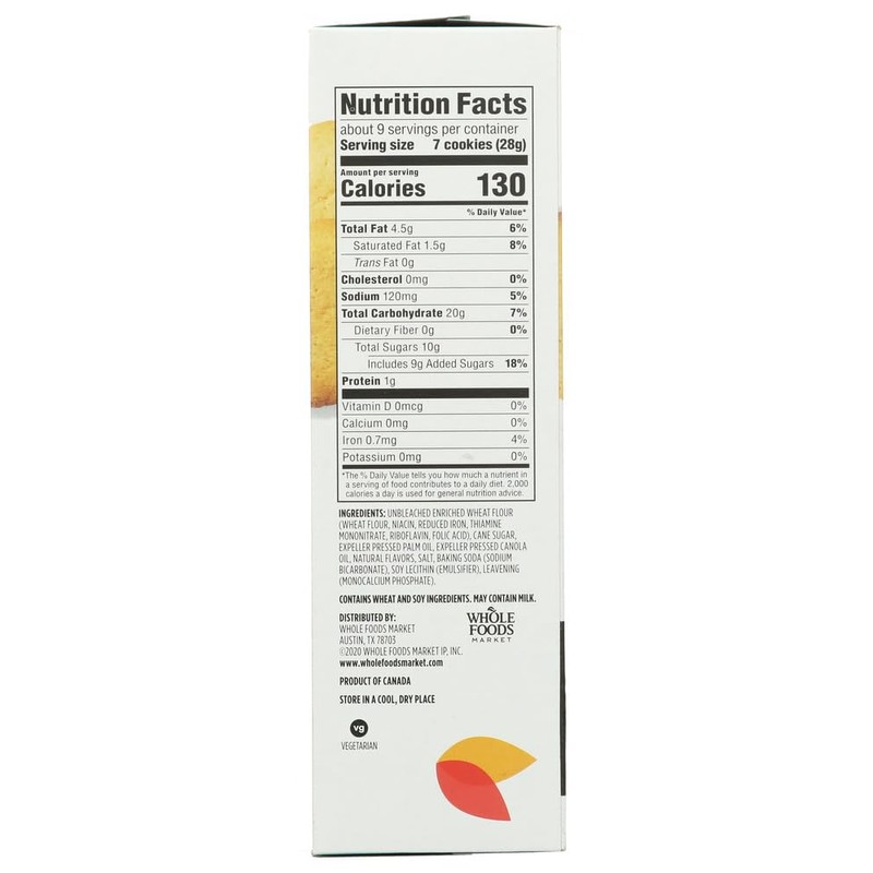 365 by Whole Foods Market Vanilla Wafer Cookies, 9 OZ