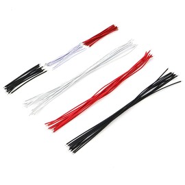 Domofa 22AWG Hookup Wire Single Conductor Connecting Wire Pickup Cable for Electric Bass Guitar Circuit Wiring
