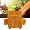 Tool Waist Bag Multifunctional Yellow Cowhide Electrician Hardware Tool Storage
