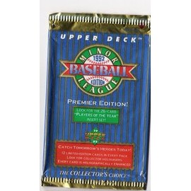 Upper Deck Minor League Baseball Card Pack (12 Cards per Pack) Jeter Rookie 1992