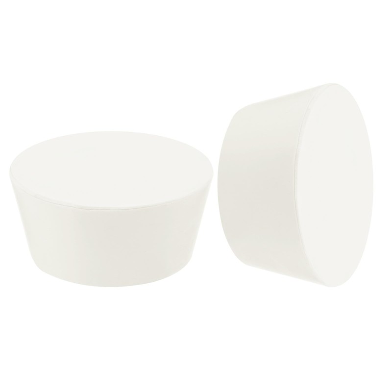 sourcing map Rubber Tapered Plug 84mm to 105mm Solid Test