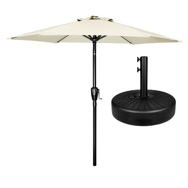 Simple Deluxe 7.5' Patio Umbrella with 20 Inch 50lbs Capacity