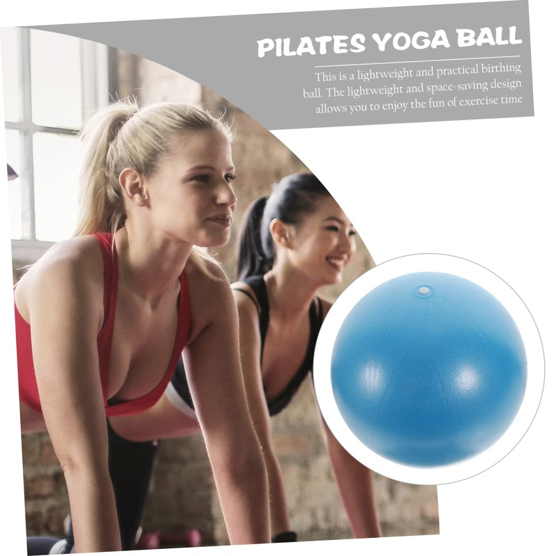 Gatuida Gym Accessory Exercise Ball Pump 9 Inch Small Ball
