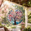 Cherry Blossom Acrylic Puzzle Suncatcher, DIY Suncatcher Puzzle Decor