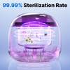 Ultrasonic Retainer Cleaner with UV Light - 2 Modes, 200ml,