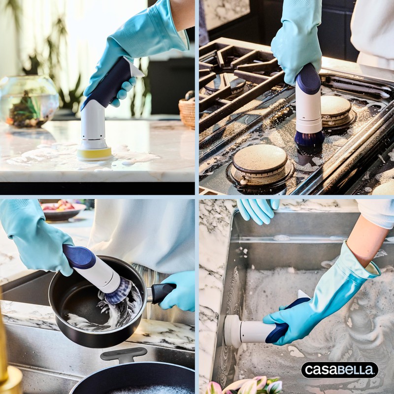 Casabella Power Spin Handheld Scrubber