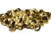LTWFITTING 3/8-Inch Brass Compression Sleeves Ferrels,Brass Compression Fitting(Pack of 50)