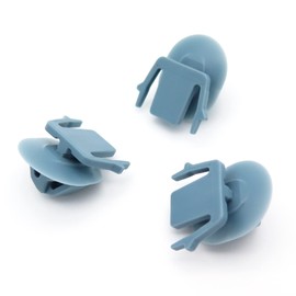 VVO Fasteners- Blue Plastic Side Body Moulding Strip Trim Clips for Nissan X-Trail, (Pack of 10)