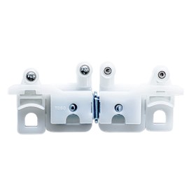 iroha Curtain Rear-Insert Magnetic Runner 1 Set For Double Opening White