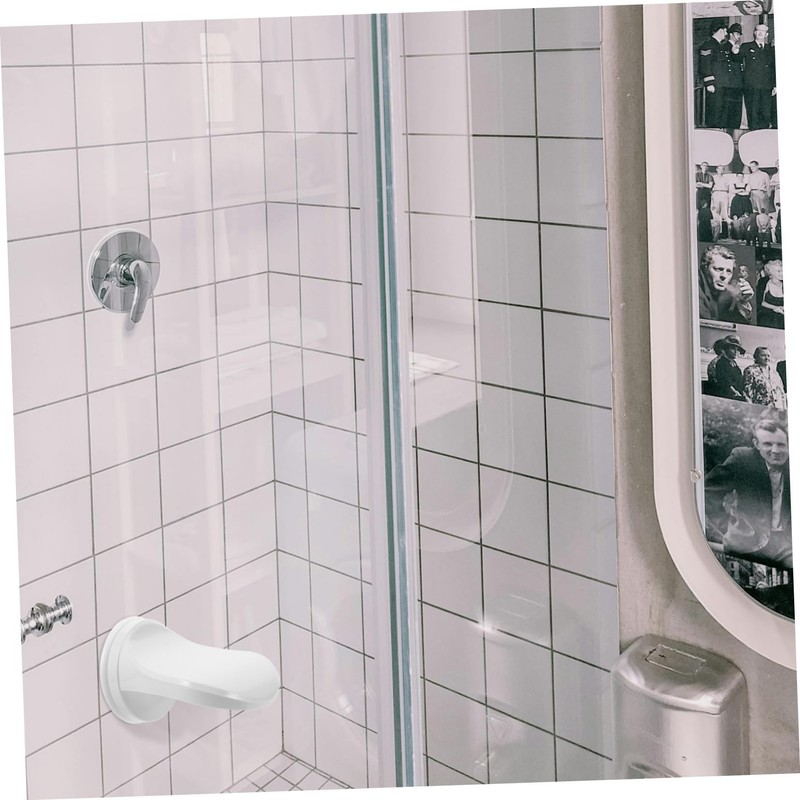 Baluue Shower Foot Rest Suction Cup Bathing Foot Pedal for