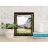 The Rusty Roof-Distressed Classic Black-Solid Wood Picture Frame-8.25x11.75 (A4)
