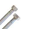 Reinforced hose 3/8 inch nut x 1/2 inch nut, drinking