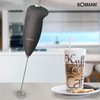 Bomann® Milchaufschäumer | elektrischer Milchaufschäumer mit Soft Touch-Gehäuse | leistungsstarker