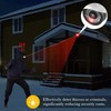 BNT Solar Powered Fake Security Camera, Bullet Shape Fake Surveillance