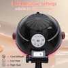 Hooded Hair Dryer, Professional Standing Hair Dryer with Time Setting,