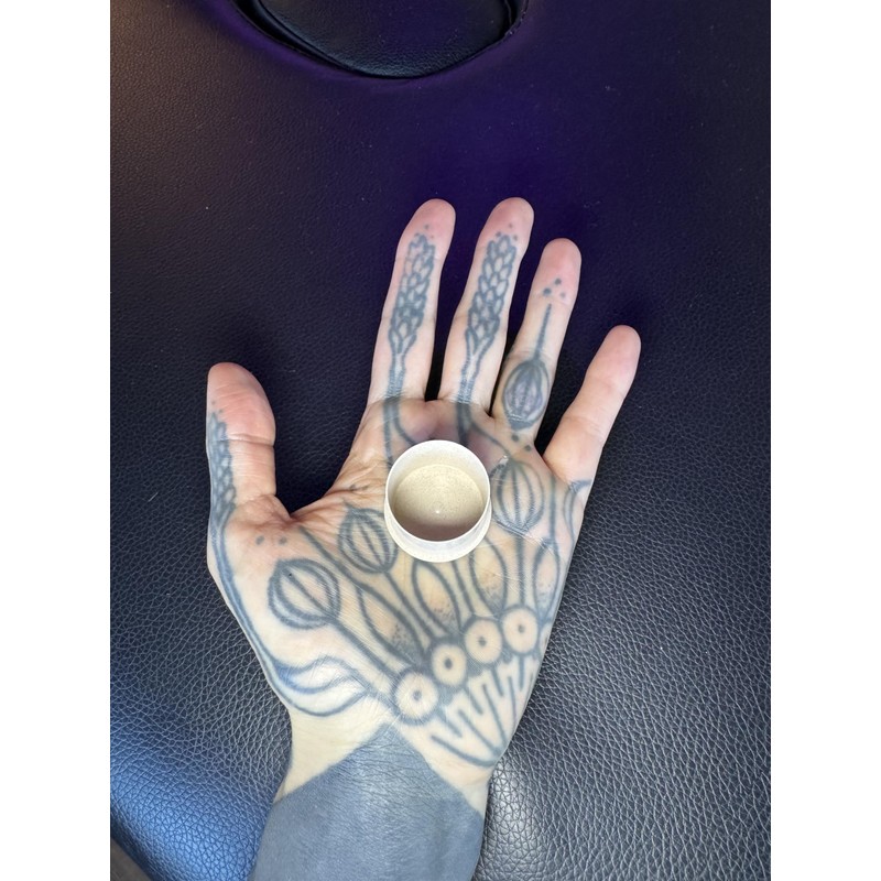 (500pcs) XL Tattoo Ink Cups Plastic Free, Wheat Straw Material