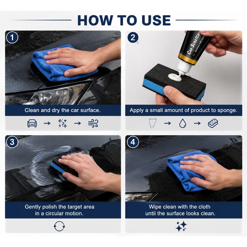 Car Scratch Remover for Paint Care – Easy Polishing Solution