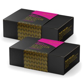 Mrs. Patel's Lactation Treats, Indian Spiced bars, Chocolate-topped, Gluten-Free, Vegan, Dairy-free, Sweet and Spicy, Maximum Strength, Made Fresh, Ayurvedic Ingredients including Fenugreek (2 Boxes)