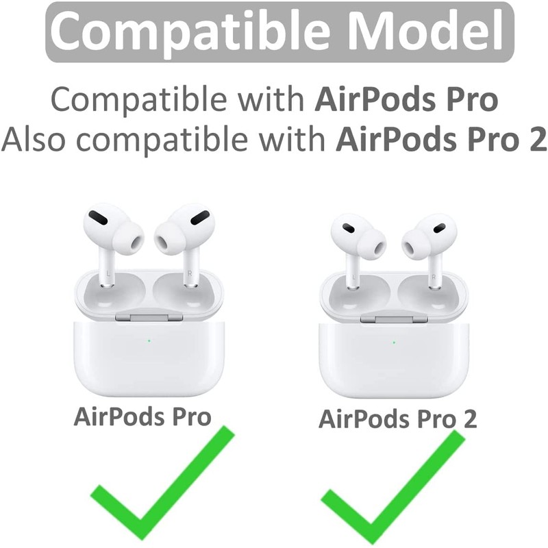 8 Sets Ear Tips Replacement for AirPods Pro 2nd /