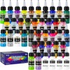 Airbrush Paint, 36 Colors with 4 Thinner Airbrush Paint Set,